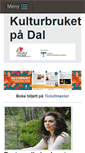 Mobile Screenshot of kulturbruketpadal.se